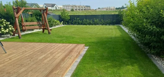 Modernizacja ogrodu z układem funkcjonalnym 1